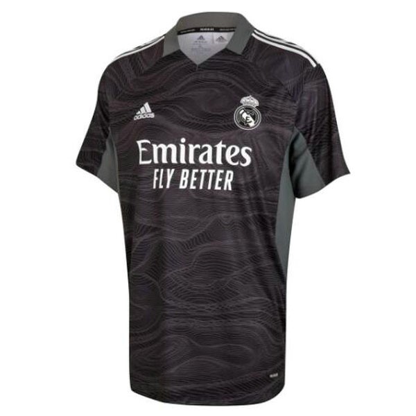 Tailandia Camiseta Real Madrid Segunda Equipación 2021/2022 Negro